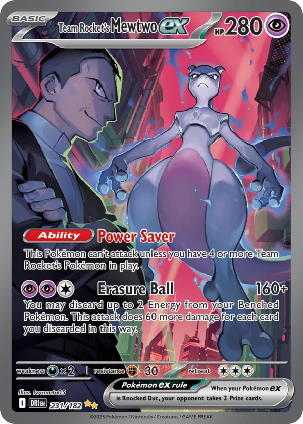 Mewtwo ex del Team Rocket